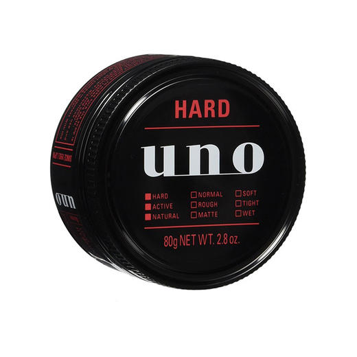 【保税直邮 南昌海关】资生堂UNO男士自然弹力塑型发蜡80g 商品图0