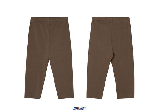 jnby  23年夏款   弹力棉布细腻中长款打底裤  1N6E12230 商品图5