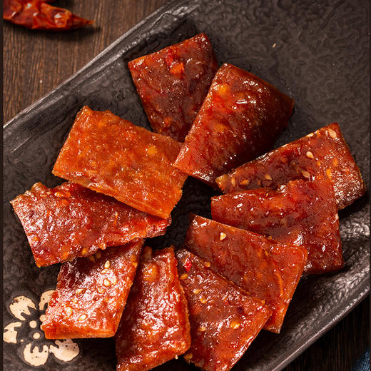 【追剧小零食！靖江猪肉脯香辣蜜汁味】香醇不腻味，肉质紧实，色泽诱人，纹理清晰，油润光泽，猪肉干网红休闲零食，开袋即吃独立包装健康 商品图2