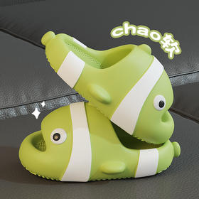 【小丑鱼防撞鞋头防滑亲子款】踩屎感儿童拖鞋夏女童室内一家三口洗澡防滑婴幼儿宝宝凉拖鞋