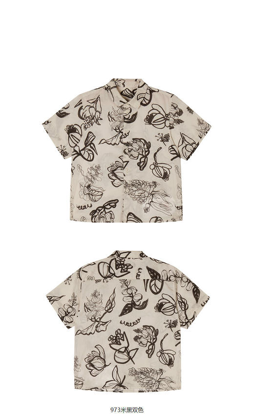 jnby   23年夏款  长绒棉透气短袖衬衣  1N6213730 商品图12