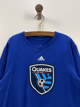 adidas 阿迪达斯 FC 足球俱乐部 QUAKES 短袖T恤 _SST(S)