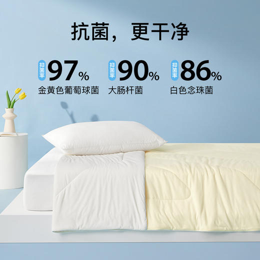 柔柔奶盖夏凉被 双面可盖，一面凉感一面柔感，一家老小都能盖~堪称「为夏天而生」的梦中情被！柔软亲肤💭盖在身上chao轻盈，清凉顺滑，裸感十足～ 商品图4