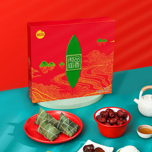 思念粽子礼盒 闲庭品香1336g 商品图2