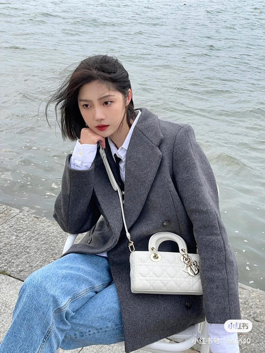 𝐃𝐢𝐨.𝐫 joy 22cm 小号-白色 商品图4