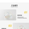 花园印花玻璃沙拉碗550ml 商品缩略图6