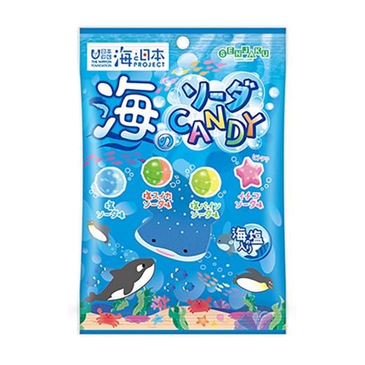 扇雀饴四种苏打味糖果80g/袋 商品图0