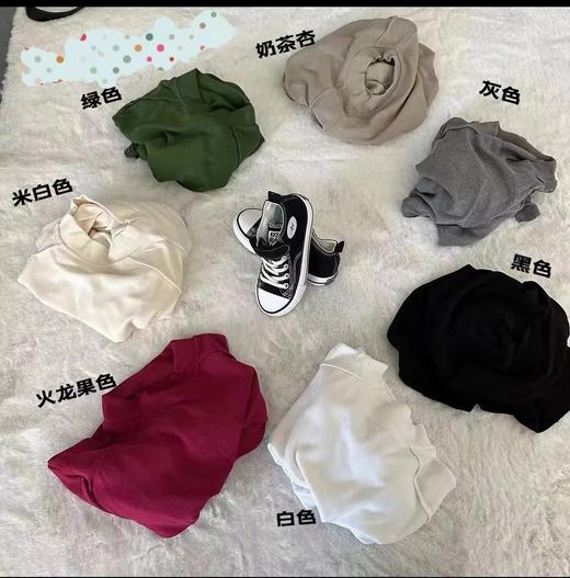 【显白显气质，巨百搭】欧货高J感短袖T恤女鱼骨韩版中领大码设计感纯色小众打底衫 商品图3