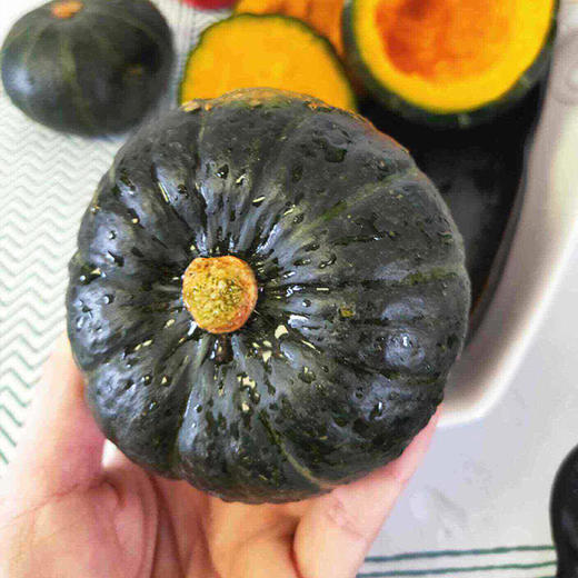 【科学种植！山东贝贝小南瓜】软糯香甜，新鲜美味，口感香甜，栗味清香，买得安心吃得放心，粉糯宝宝辅食板栗吊瓜应季新鲜蔬菜健康 商品图3