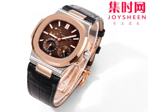 GR百达翡丽Patekphilippe运动系列鹦鹉螺5712霸道总裁 PP5712GR 男士机械腕表 商品图3