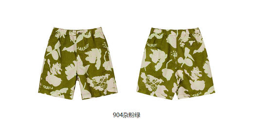 jnby   23年夏款  亚麻原创图案短裤  1N6E13790 商品图14