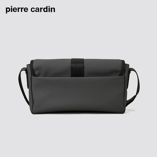 皮尔卡丹messenger系列 邮差翻盖时髦斜挎包男士 商品图3