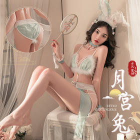 【情趣内衣】霏慕 古风流苏毛绒软萌仙兔装6737