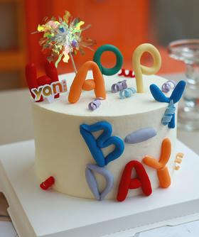 翻糖happy birthday