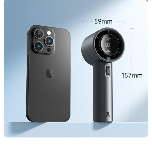 几素超高速小风炮强力制冷手持小风扇无叶涡轮迷你便携式USB充电桌面电风扇静音大风力降温神器随身电扇小型FA53pro1 商品图2