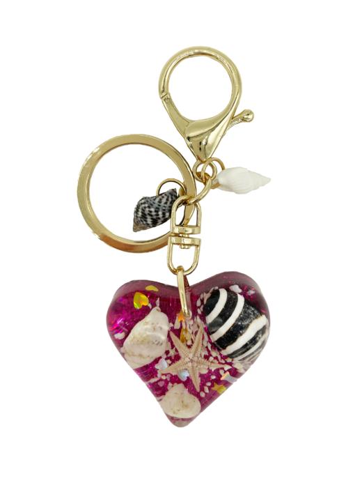 琥珀海螺挂件·爱心 商品图2