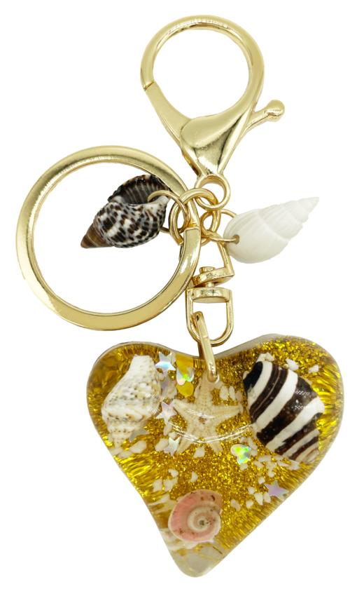 琥珀海螺挂件·爱心 商品图4