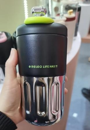 显温咖啡保温杯-黑曜抹茶 商品图0