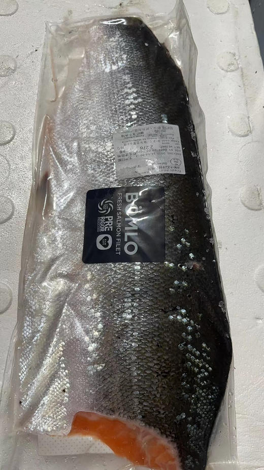 冰鲜三文鱼柳刺身整条订制抄码称重 商品图2