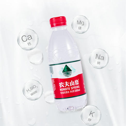 农夫山泉天然水380ml纸箱*24 商品图1