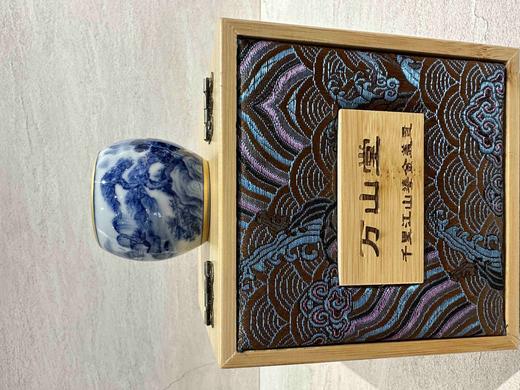 B-WST-6008 万山堂 千里江山盖置 青花鎏金 商品图0