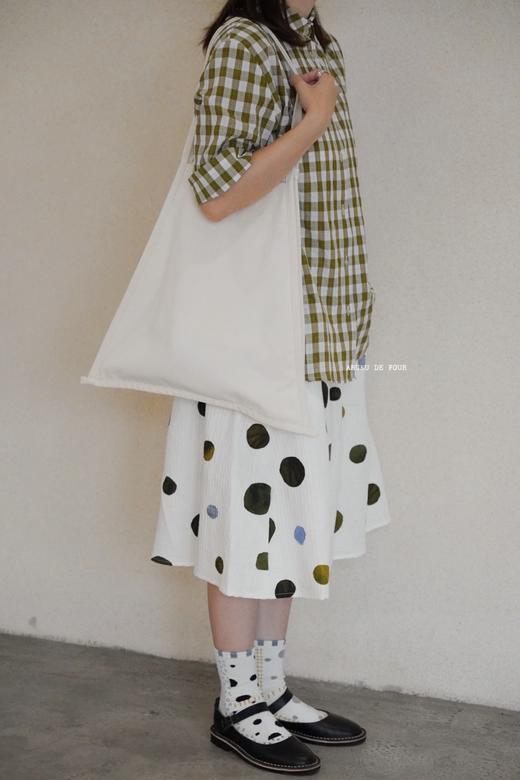 （5折）apuntob 圆点2色可选波点裙裤 商品图2