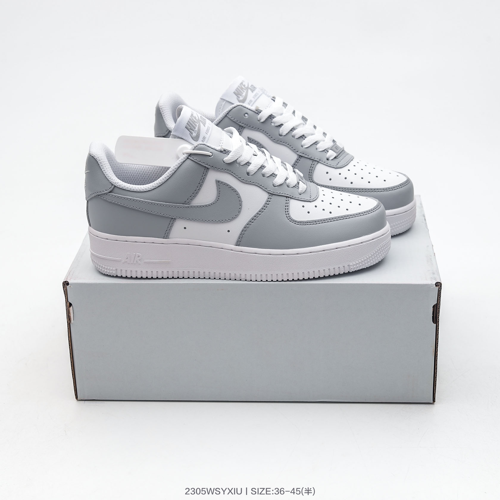 耐克空军板鞋其他热销款合集十  烟灰    竹子 镭射