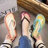 人字拖女夏夹脚可爱韩版沙滩海边凉拖鞋时尚外穿学生防滑浴室 商品缩略图7