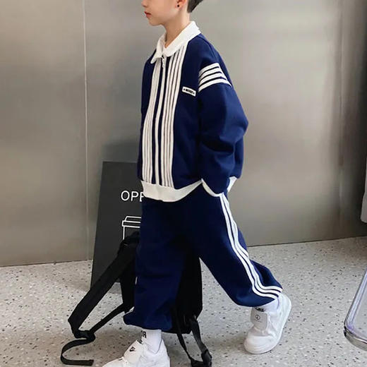 裁缝学苑TQ11 男童上衣长裤衣服纸样 儿童套装新款卫衣运动打版纸 商品图2