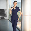 IWY/藏青色职业套装连衣裙优雅工作服都市时尚套装CP1542-L 商品缩略图2