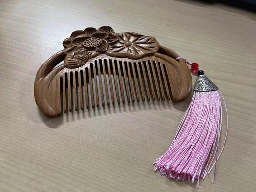 荷花木梳 商品图0