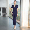 IWY/藏青色职业套装连衣裙优雅工作服都市时尚套装CP1542-L 商品缩略图1