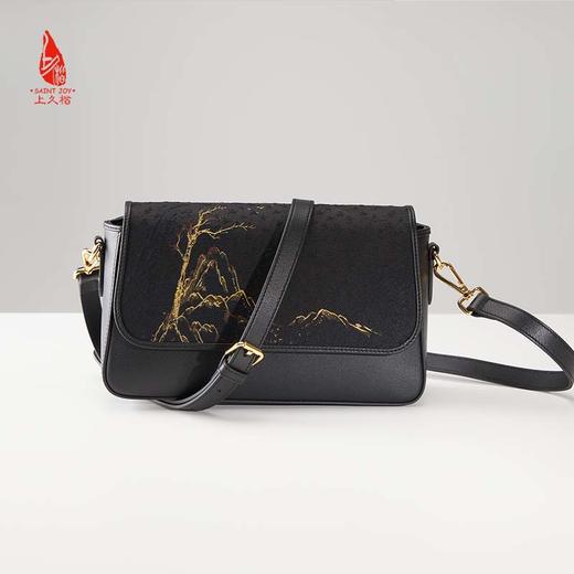 SAINTJOY/上久楷 宋锦斜背包 松雁金山来  BWW22A1402 商品图14