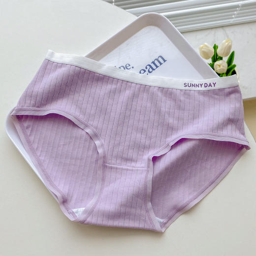 3条装「95%精梳棉 5A抗Jun」日系内裤女纯棉全棉舒适透气纯色少女风 商品图11
