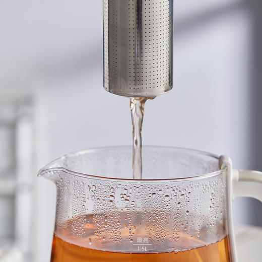 【小程序】小熊养生壶 YSH-D15V9 白色 玻璃壶身+牛皮箱 有滤网 无功能灯款 商品图10