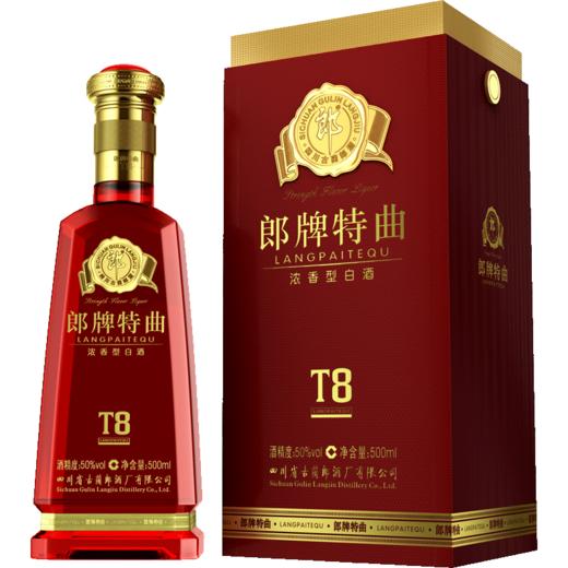 郎酒 郎牌特曲T8 50度浓香型纯粮白酒500mL 商品图2