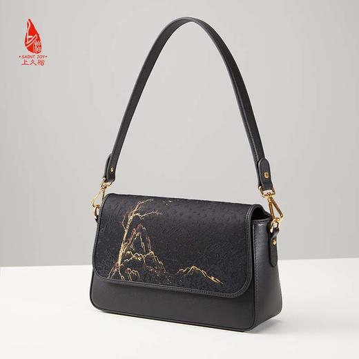SAINTJOY/上久楷 宋锦斜背包 松雁金山来  BWW22A1402 商品图7