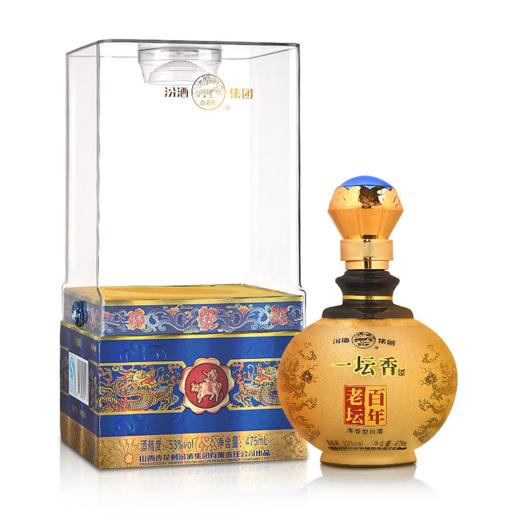 山西汾酒集团百年老坛一坛香典藏53度清香型纯粮白酒 475mL/瓶 商品图1