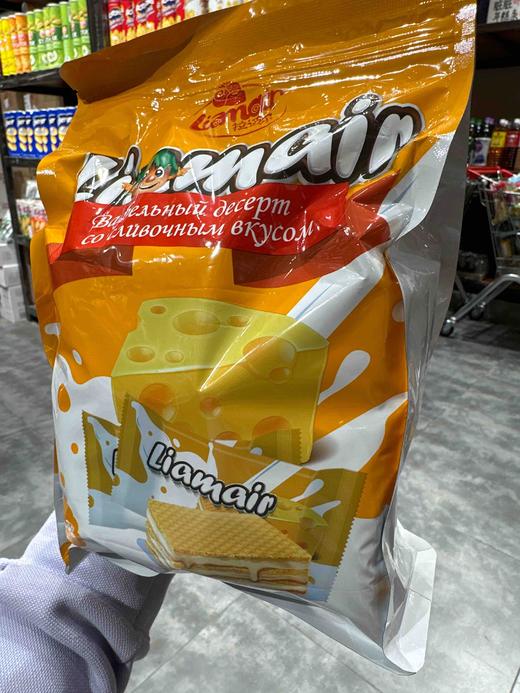 拉迈尔牌奶酪味威化饼干418g 商品图3