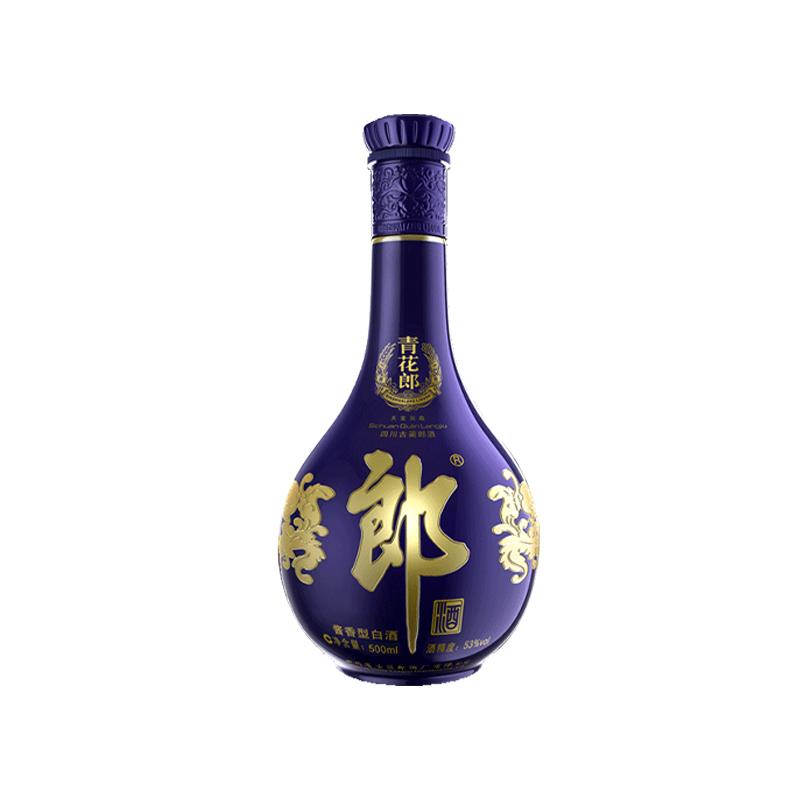 郎酒 青花郎 53度500ml 酱香型白酒 纯粮酿造洞藏商务礼品白酒