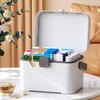 「三款配色！大容量」家用医药箱 大号便携大容量药品整理收纳箱带锁密封防尘收纳盒 商品缩略图2
