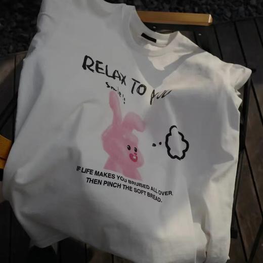 乔乔兔 艺术家KEN LEE----《JOJO兔》联名款纯棉印花T恤#此商品参加第十一届北京惠民文化消费季 商品图1