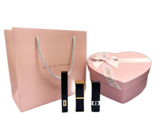 【品牌授权】爆款礼盒 圣罗兰小黑条314+TF16口红+迪奥999口红+礼盒 情人节礼品送女朋友老婆生日礼物 商品图3