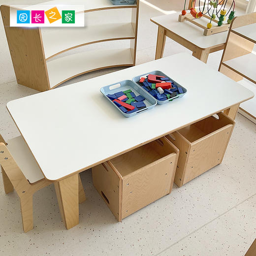 桦木六人桌 商品图0