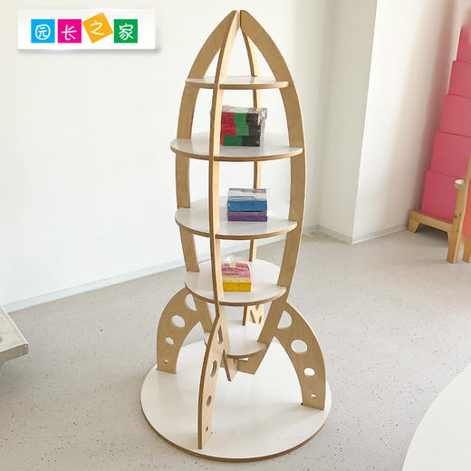 桦木火箭书架 置物架 商品图1