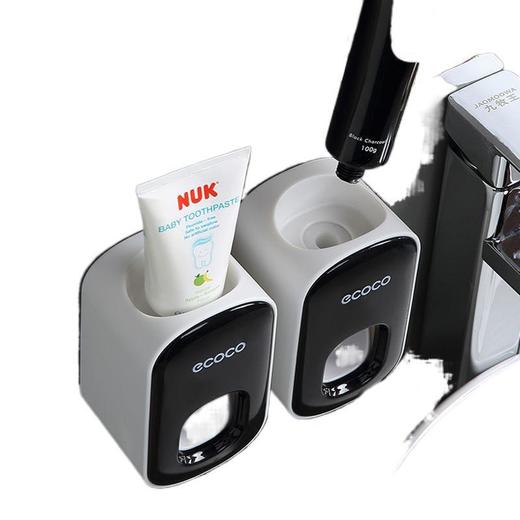 牙刷置物架套装壁挂式刷牙杯子全自动挤牙膏神器懒人挤压器免打孔 商品图4