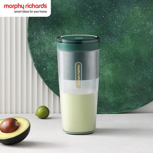 摩飞电器（Morphyrichards）榨汁 便携式榨汁杯 网红无线充电果汁 料理迷你随行杯 MR9800 翡冷绿 商品图7