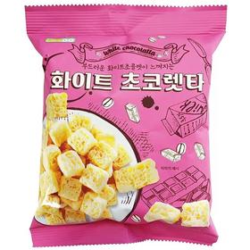 涞可白巧克力味小方块65gLIKEDO 화이트 초코렛타