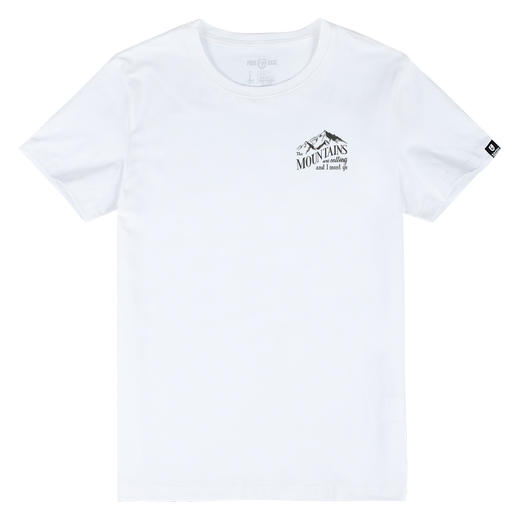 自由基地2023户外越野露营风山系设计印花男女通勤半袖T恤情侣服 NMT-2006 商品图3