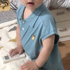 裁缝学苑TQ36新款翻领无袖背心POLO衫纸样短裤套装童装服装打板图 商品缩略图3